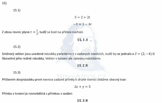 Výsledky A řešení Jarního Matematického Testu 2023 - Maturita Z Matematiky